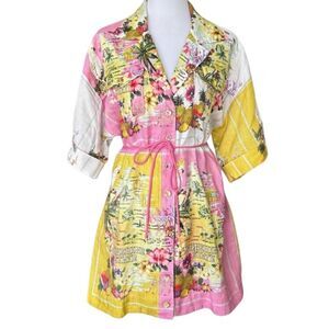 Zimmerman Nina Safari Linen Dress